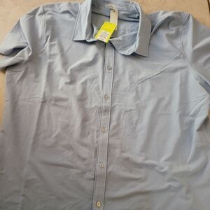 All In Motion Quick Dry XL Light Blue Shirt